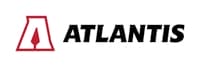 A black and white logo of the company atlantic.