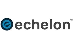 A logo of echelon, an it company.