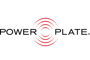 A black and white logo of power play.