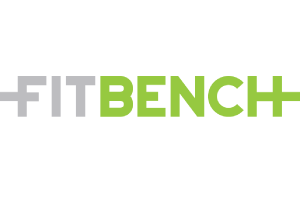 A black background with the words " hitbench ".