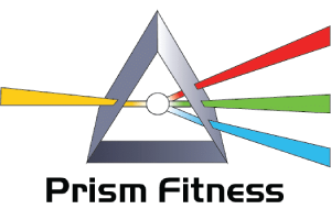 A picture of the prism fitness logo.