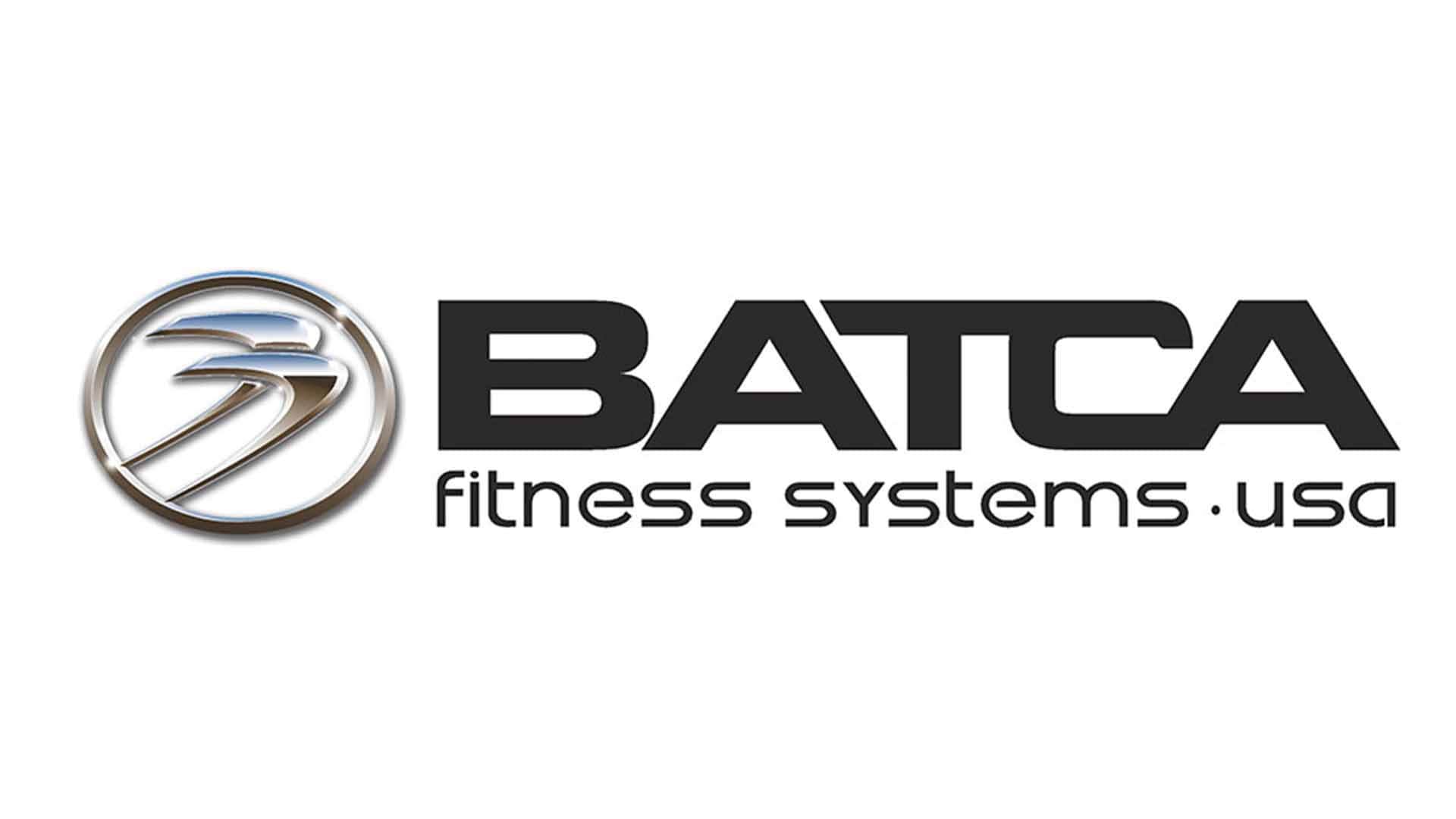 A logo of the company batch fitness systems.