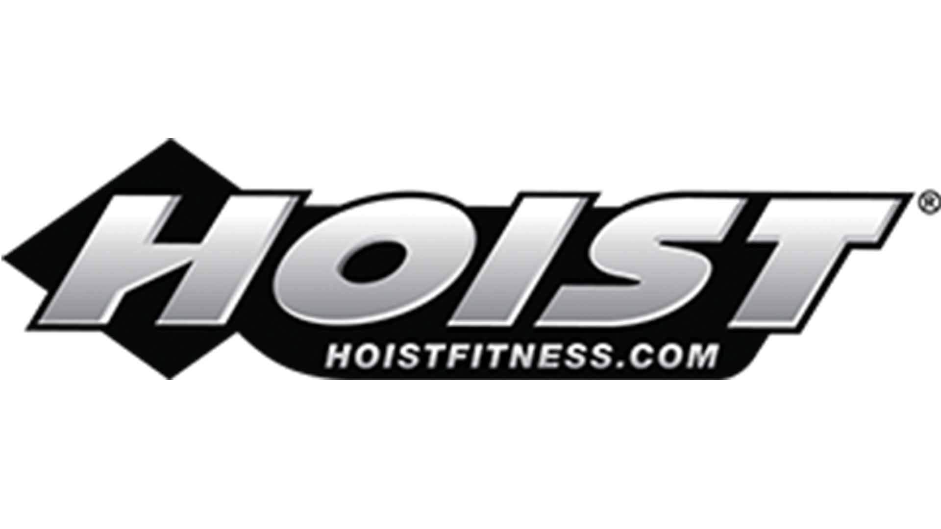 A logo of hoist fitness
