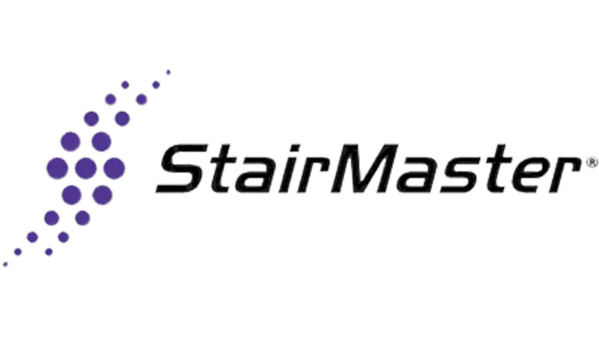 A logo of stairmaster