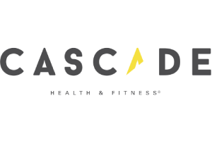 A black and yellow logo for ascd health & fitness.