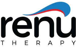 A logo of renu therapy
