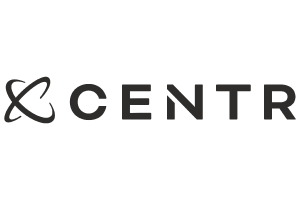 Logo with the text 'CENT' and a circular icon on the left.